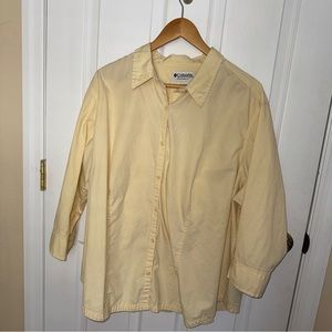 Columbia Women’s 100% cotton 3XL button down shirt